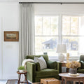 Liz Linen Pleated Curtains