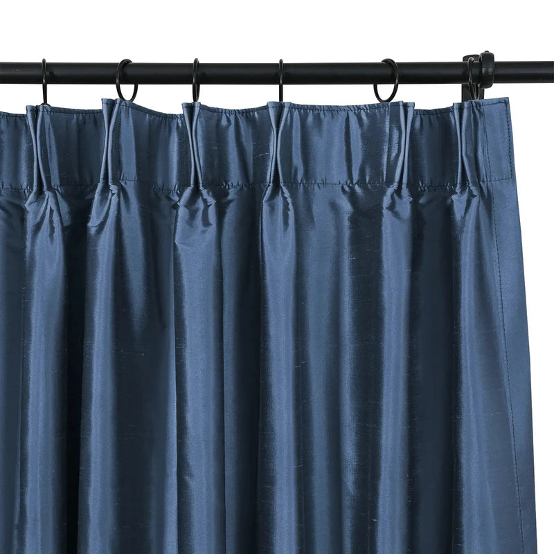 Selman Dupioni Silk Pleated Curtain