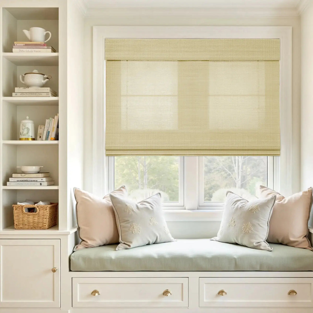Rae Natural Bamboo Woven Blinds - Series S