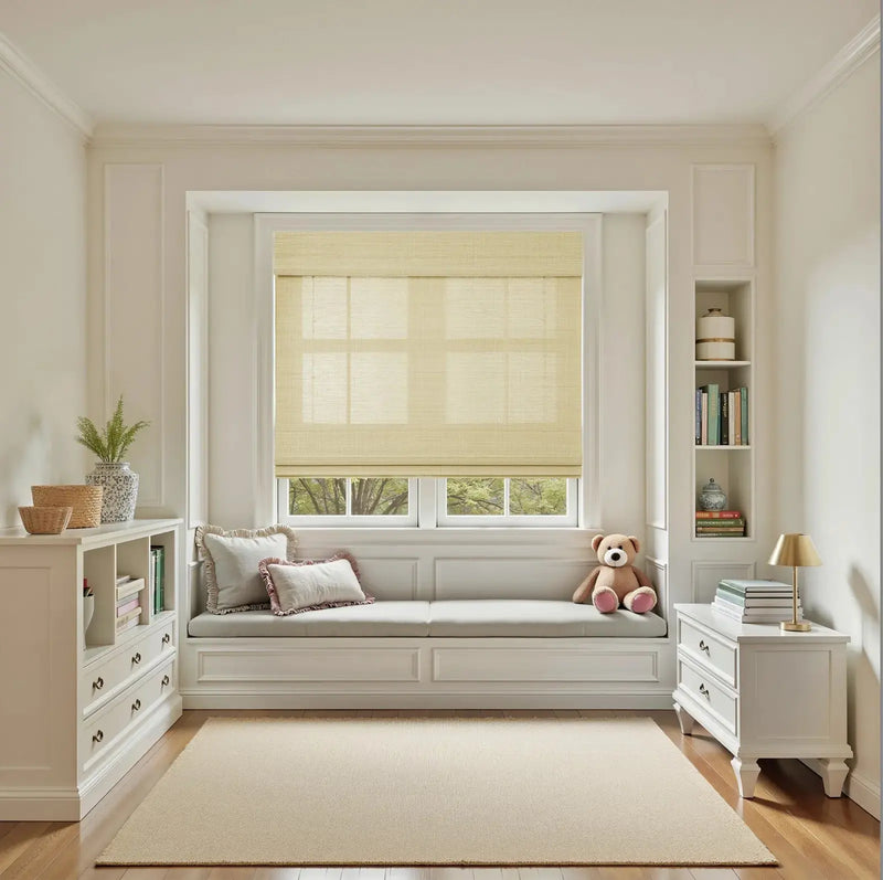 Rae Natural Bamboo Woven Blinds - Series S