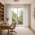 Jawara Linen Cotton S-fold Curtain with Belt Hook - Lora Track