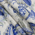 Holly Botanical Boho Pleated Curtains