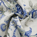 Holly Botanical Boho Pleated Curtains