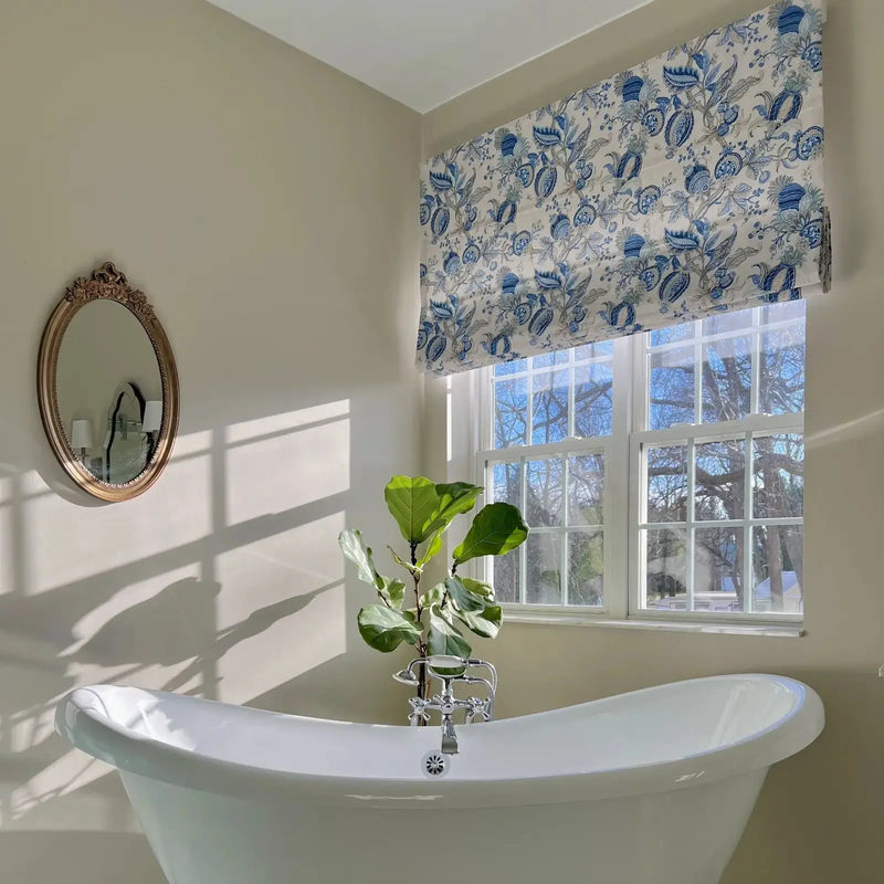 Smart Motorised Plain Roman Blind Cordless