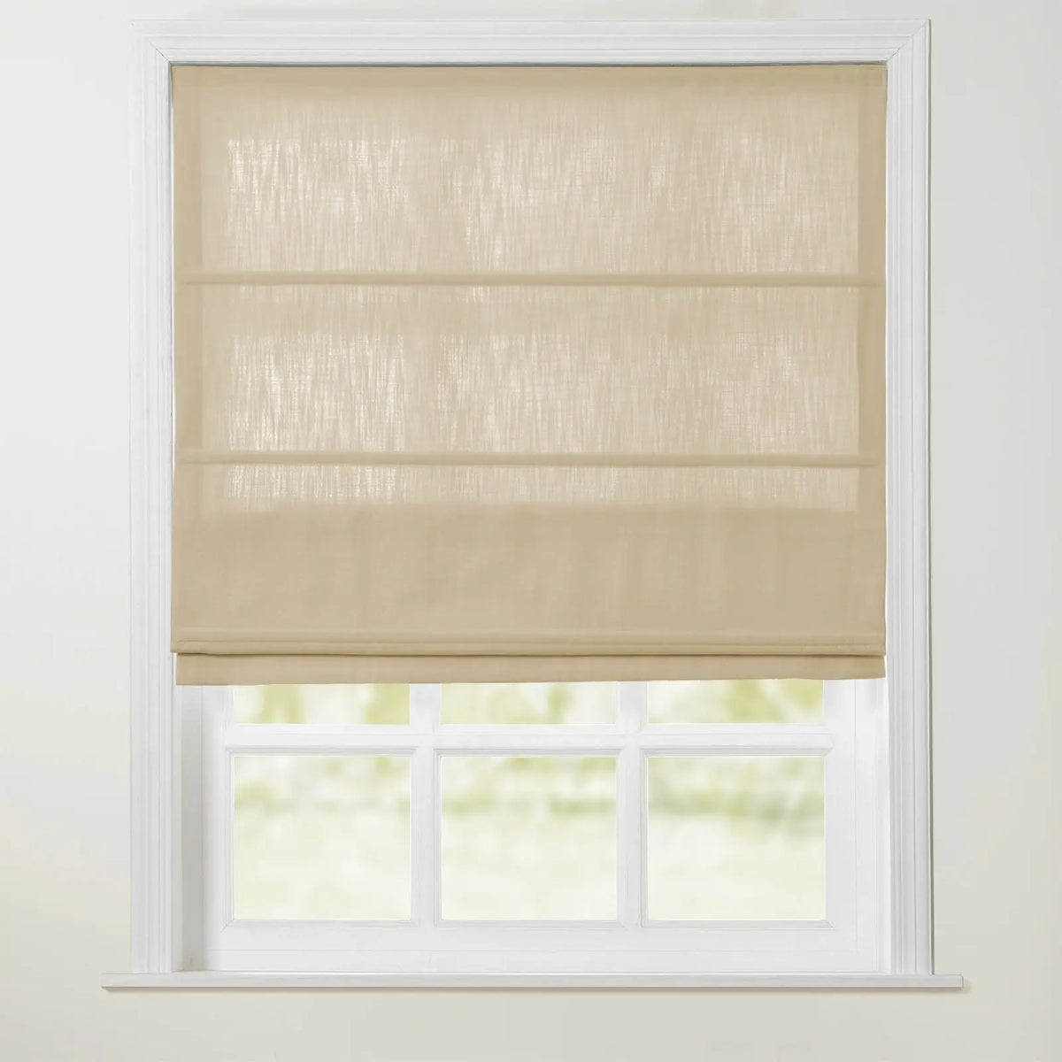 Isabella Cotton Roman Blind Cord Lift