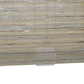 Rae Natural Ramie Flax Woven Wood Blinds - Series C
