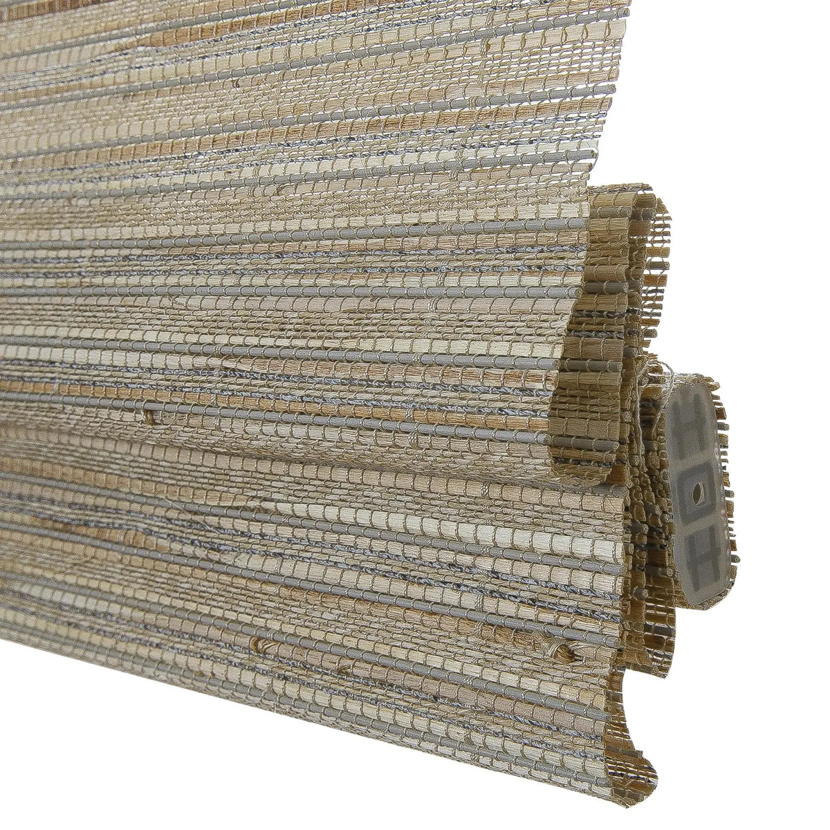 Rae Natural Ramie Flax Woven Wood Blinds - Series C