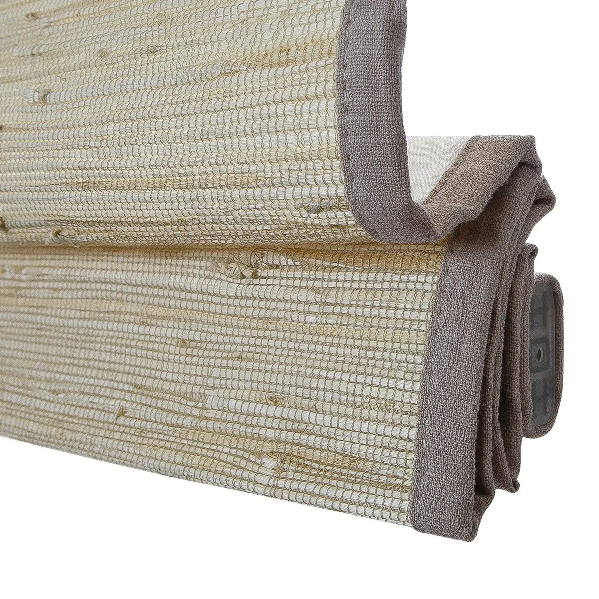 Rae Natural Ramie Flax Woven Wood Blinds - Series C