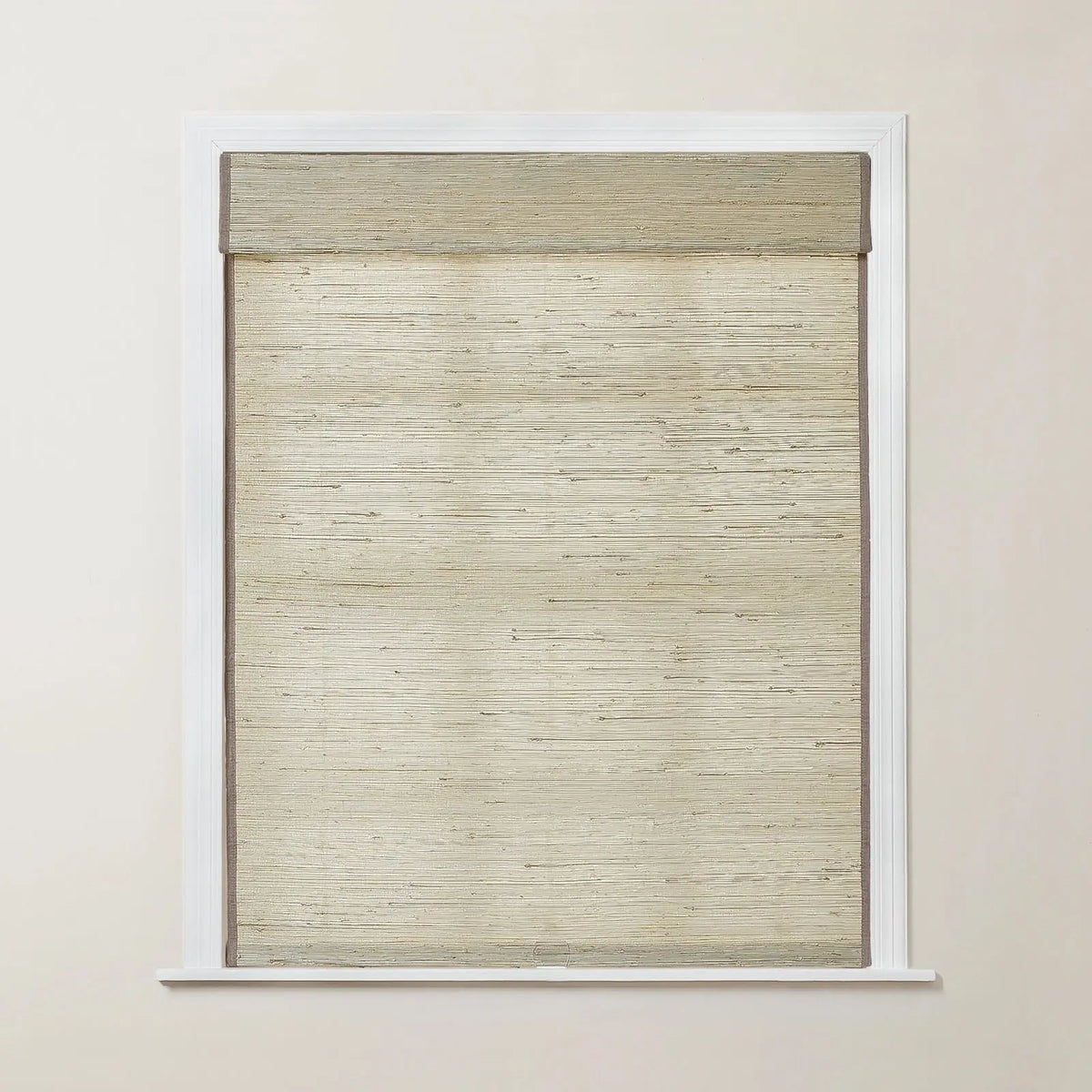 Rae Natural Ramie Flax Woven Wood Blinds - Series C