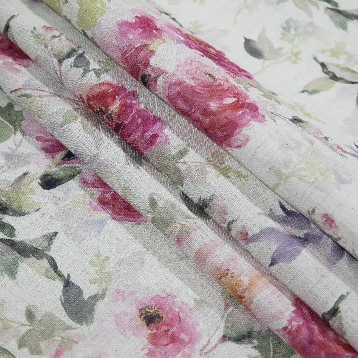 Holly Botanical Boho Pleated Curtains