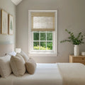 Rae Natural Ramie Flax Woven Wood Blinds - Series C