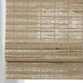 Rae Natural Ramie Flax Woven Wood Blinds - Series C