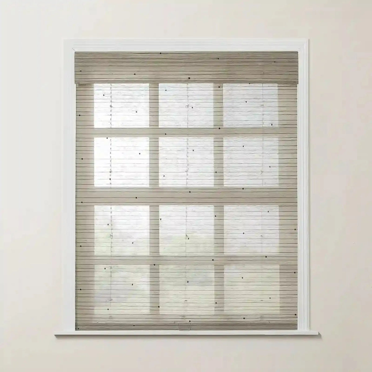Rae Natural Ramie Jute Woven Wood Blinds - Series M
