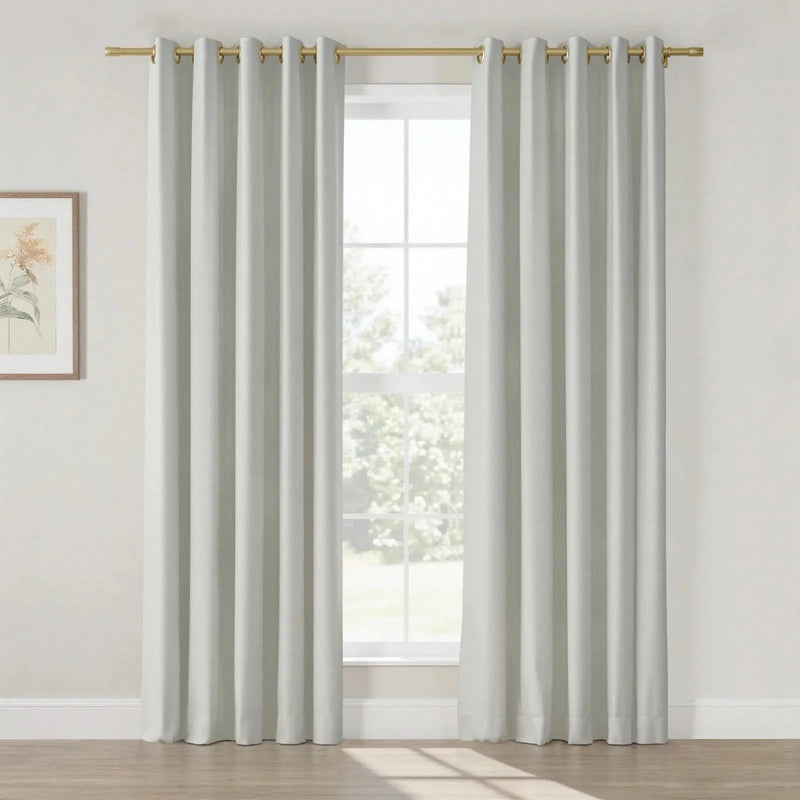 Lila Blockout Eyelet Curtains