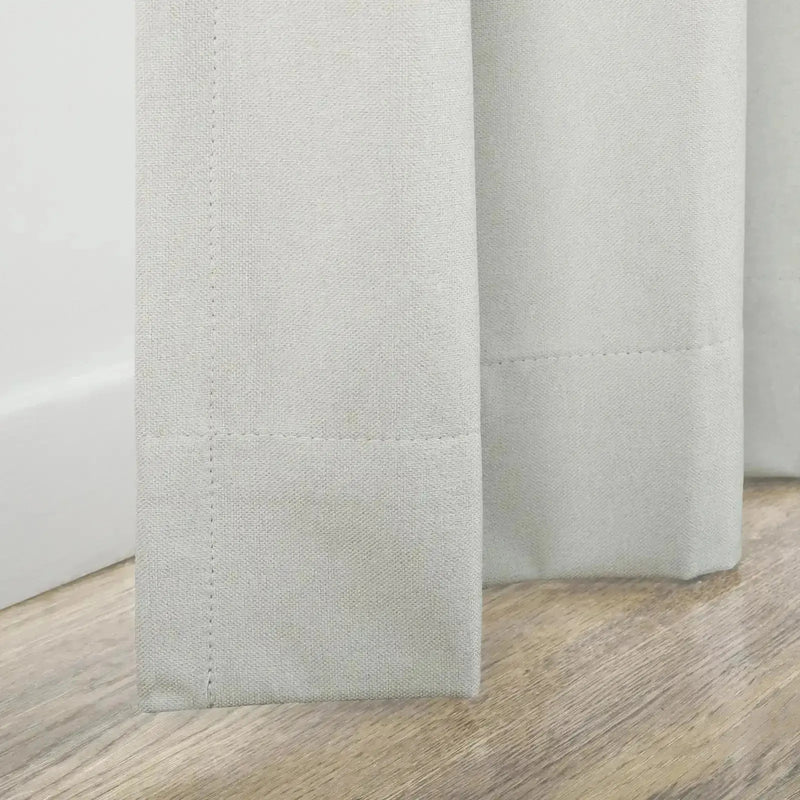Lila Blockout Pleated Curtains