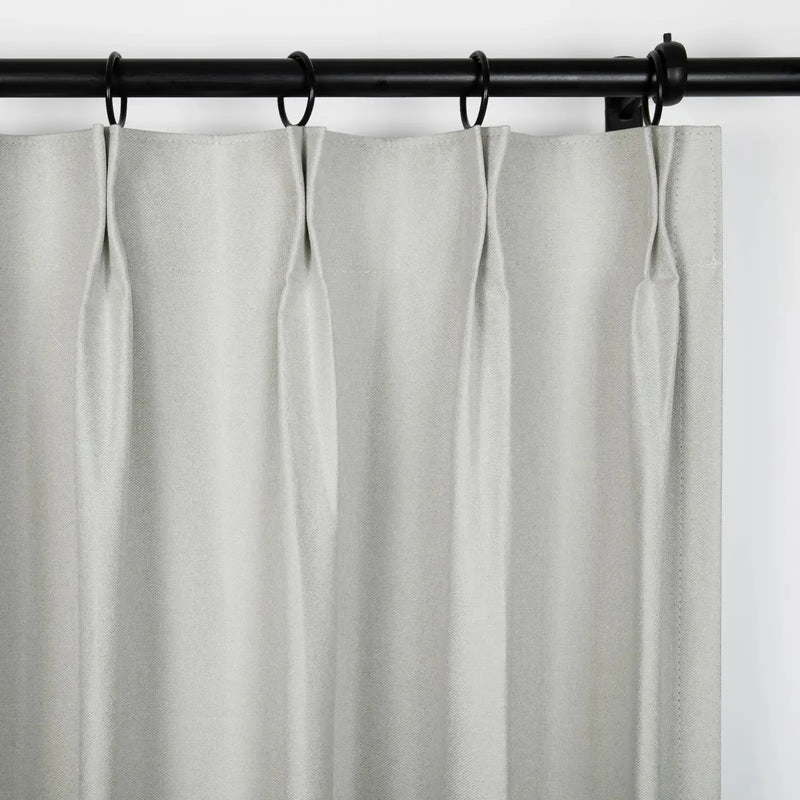 Lila Blockout Pleated Curtains
