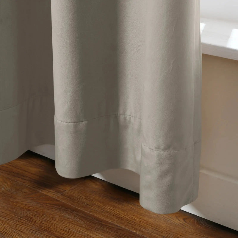 Birkin Velvet Pleated Curtains