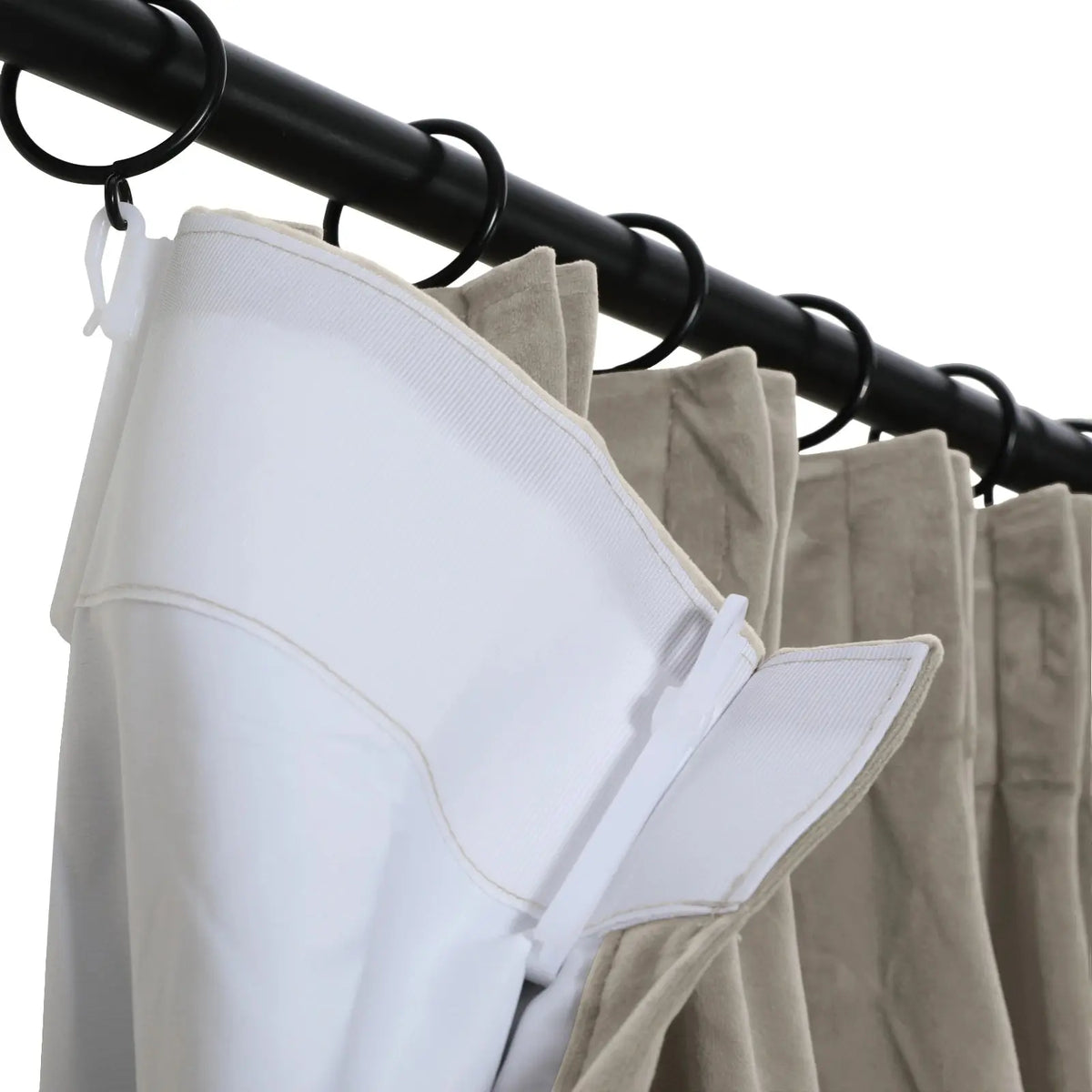 Birkin Velvet Pleated Curtains