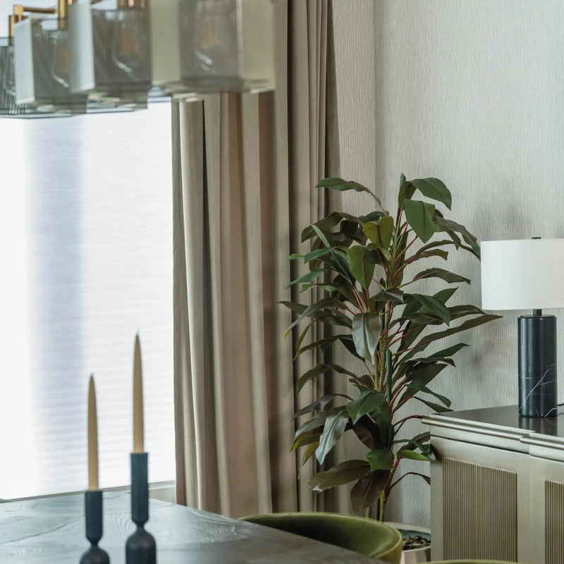 Birkin Velvet Pleated Curtains