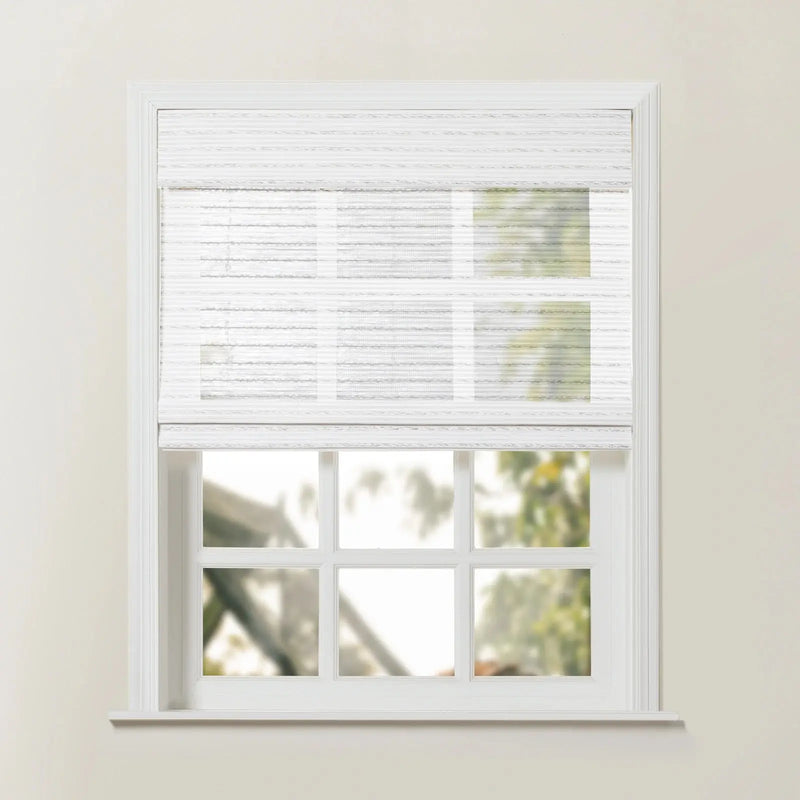 Rae Natural Ramie Jute Woven Wood Blinds - Series D