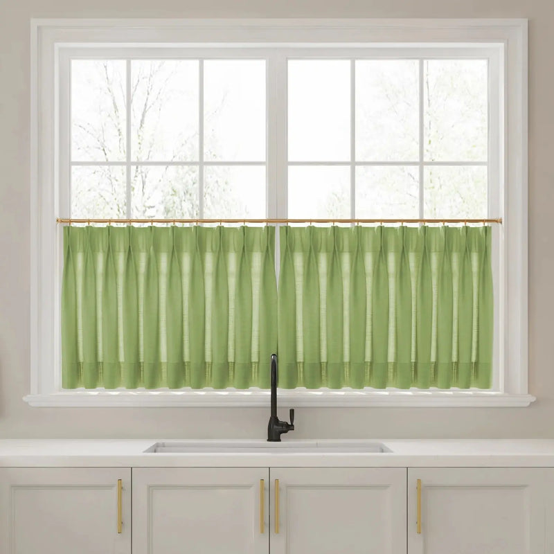 Liz Linen Cafe Curtains