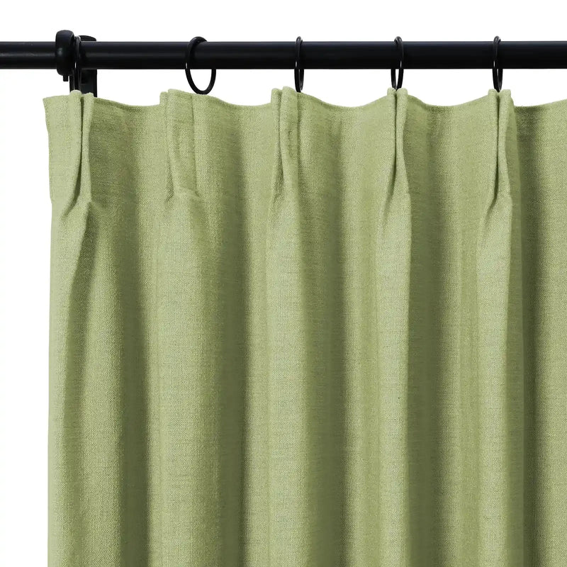 Isabella Heavyweight Cotton Pleated Curtains