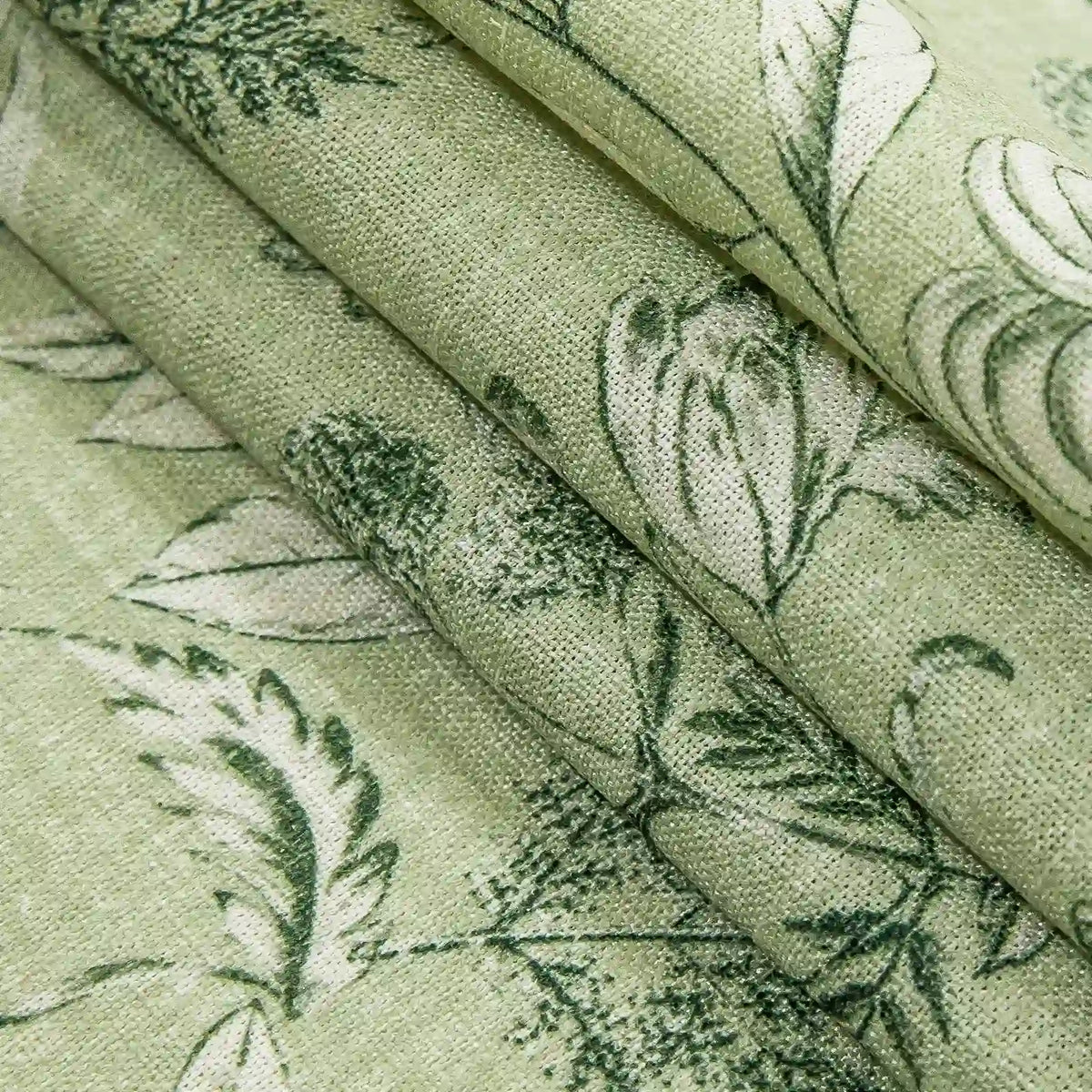 Holly Botanical Boho Pleated Curtains