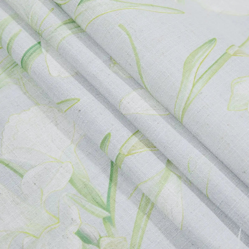 Holly Botanical Boho Pleated Curtains