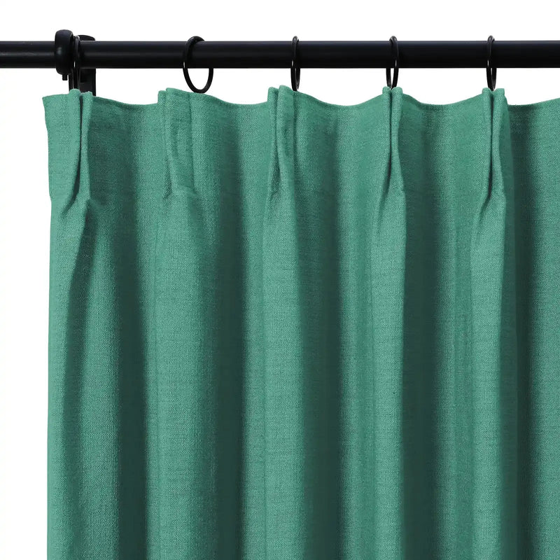 Isabella Heavyweight Cotton Pleated Curtains