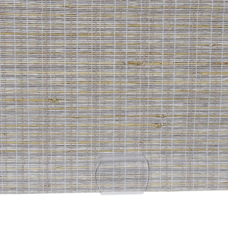 Rae Natural Ramie Flax Woven Wood Blinds - Series C