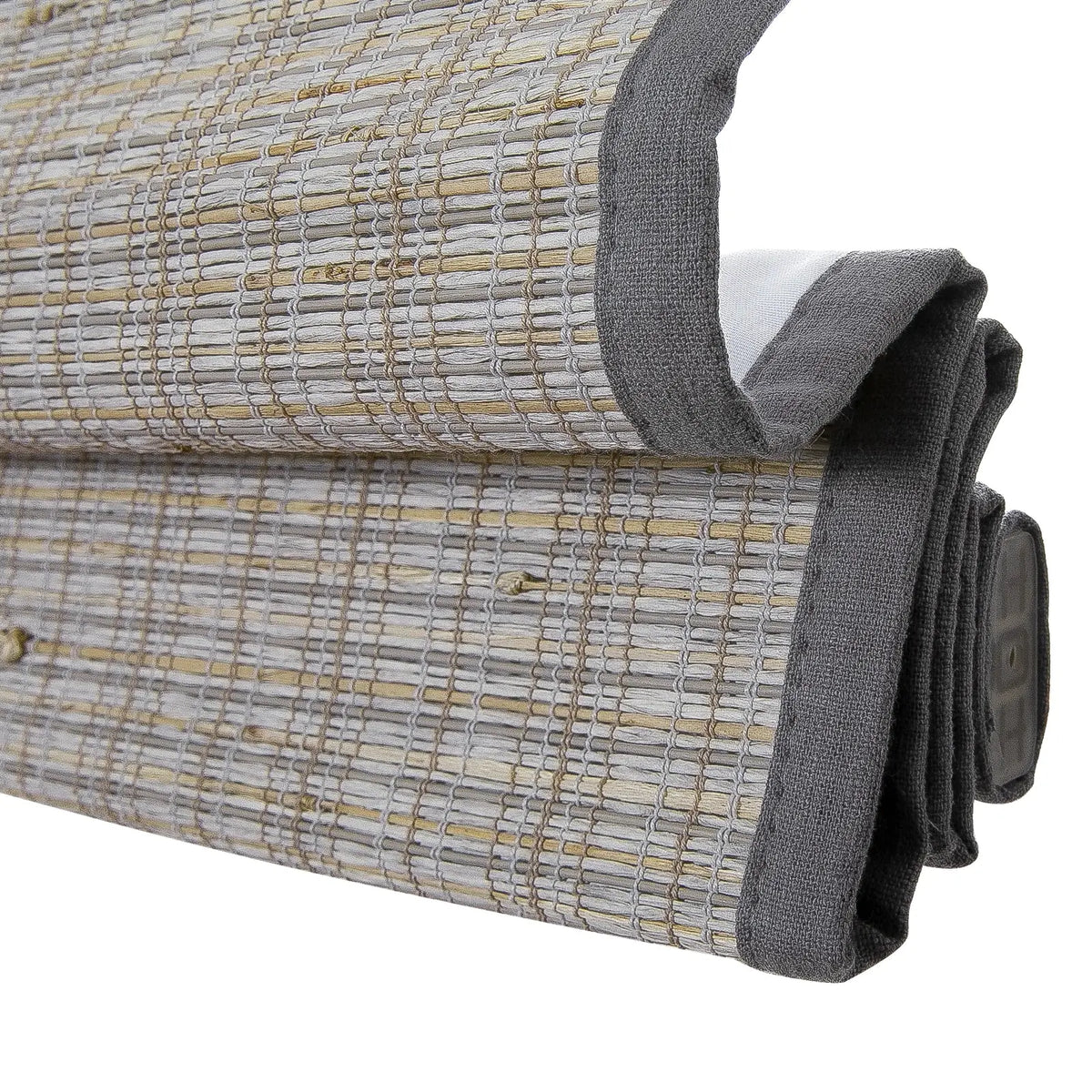 Rae Natural Ramie Flax Woven Wood Blinds - Series C