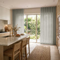Liz Linen S-fold Curtain with Belt Hook - Lora Track