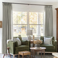 Liz Linen Pleated Curtains