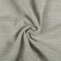 Grey Liz Linen Pleated Curtains soft linen weave gathered into a spiral close-up