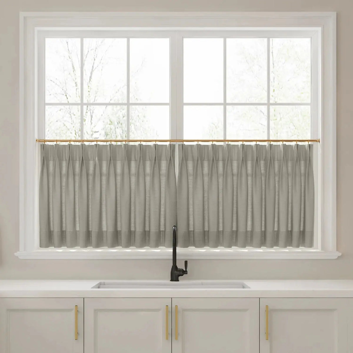 Liz Linen Cafe Curtains