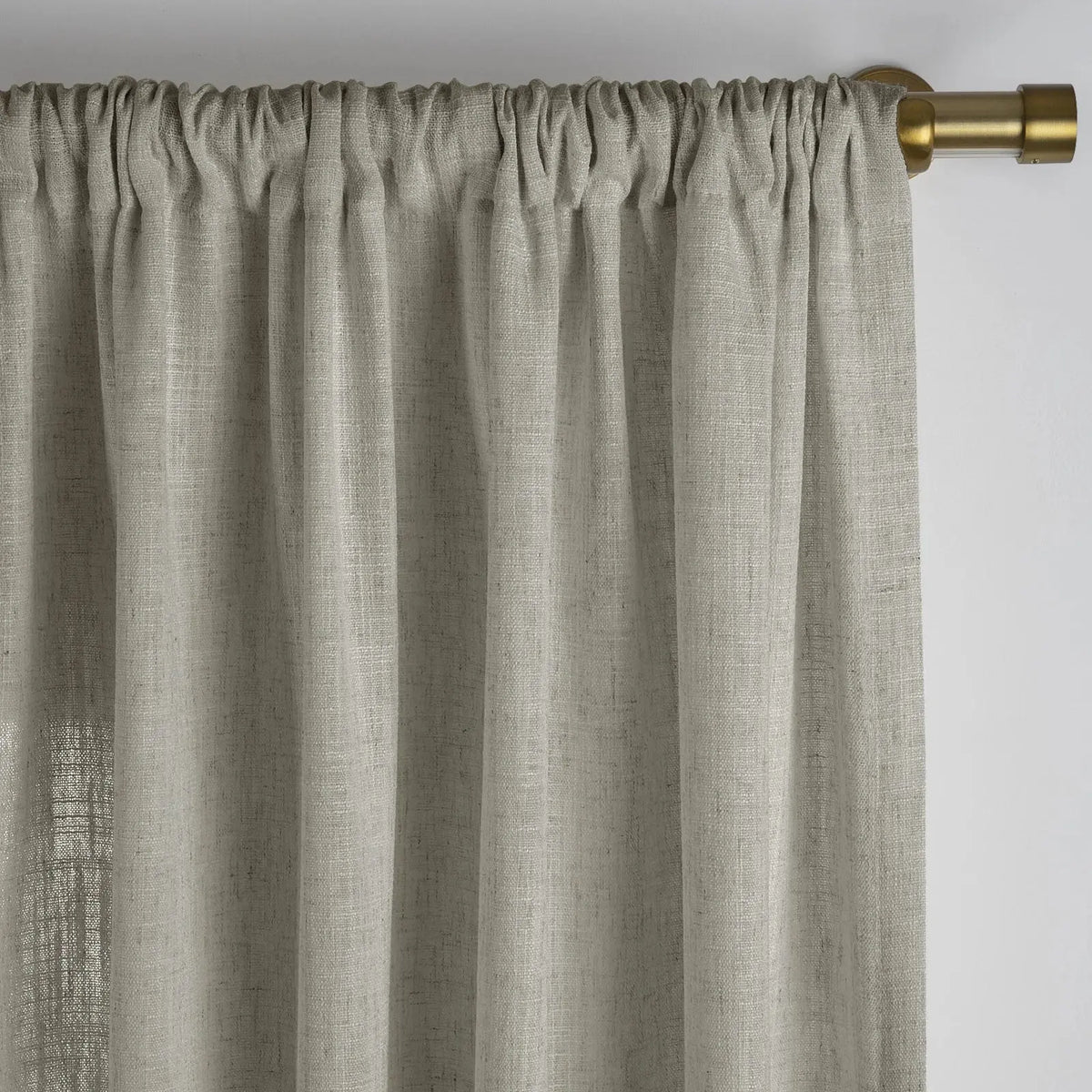 Liz Linen Soft Top Curtains