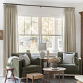 Liz Linen Pleated Curtains