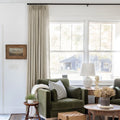 Liz Linen Pleated Curtains