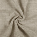 Grey Beige Liz Linen Pleated Curtains soft linen weave gathered into a spiral close-up