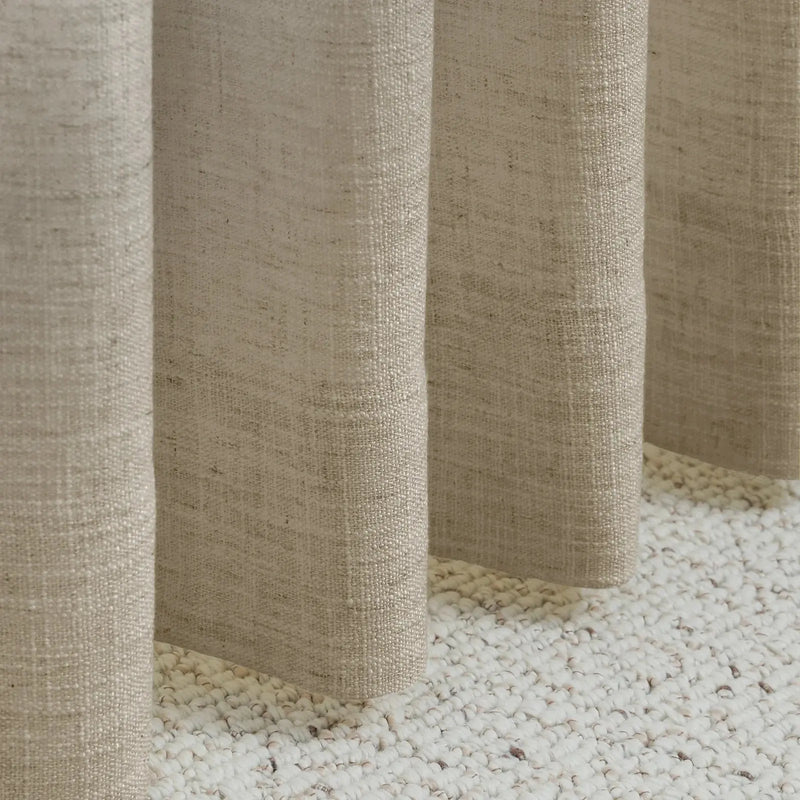 Liz Linen Soft Top Curtains