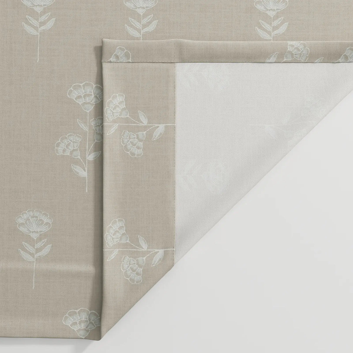 Jyll Mackie x TWOPAGES Refined Patterned Cotton Pleated Curtains