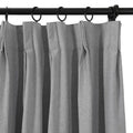 Lila Blockout Pleated Curtains