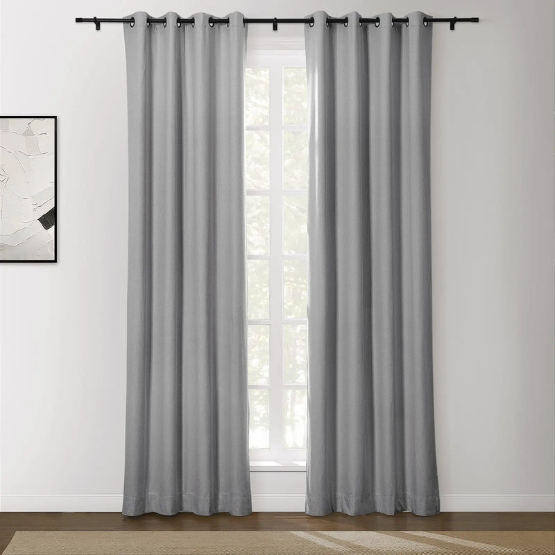 Lila Blockout Eyelet Curtains