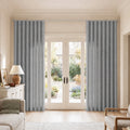 Birkin Velvet S-fold Curtains with Belt Hook - Cato Traverse Rod