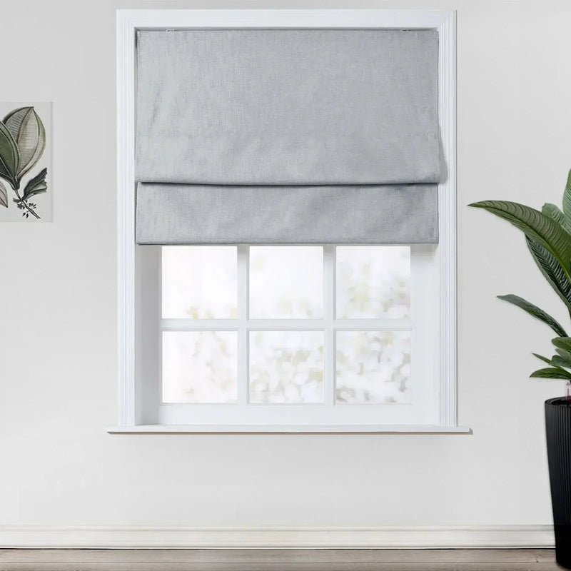 Kyla Linen Blend Roman Blind Cordless