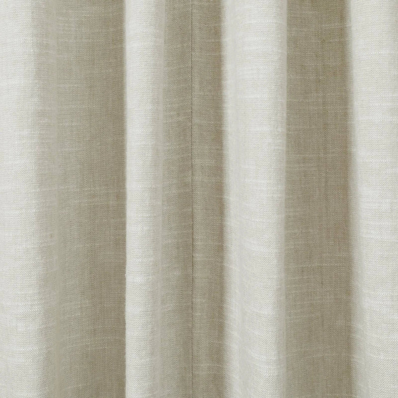Jawara Textured Linen Cotton Tie Top Curtains