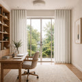 Jawara Linen Cotton S-fold Curtain with Belt Hook - Lora Track