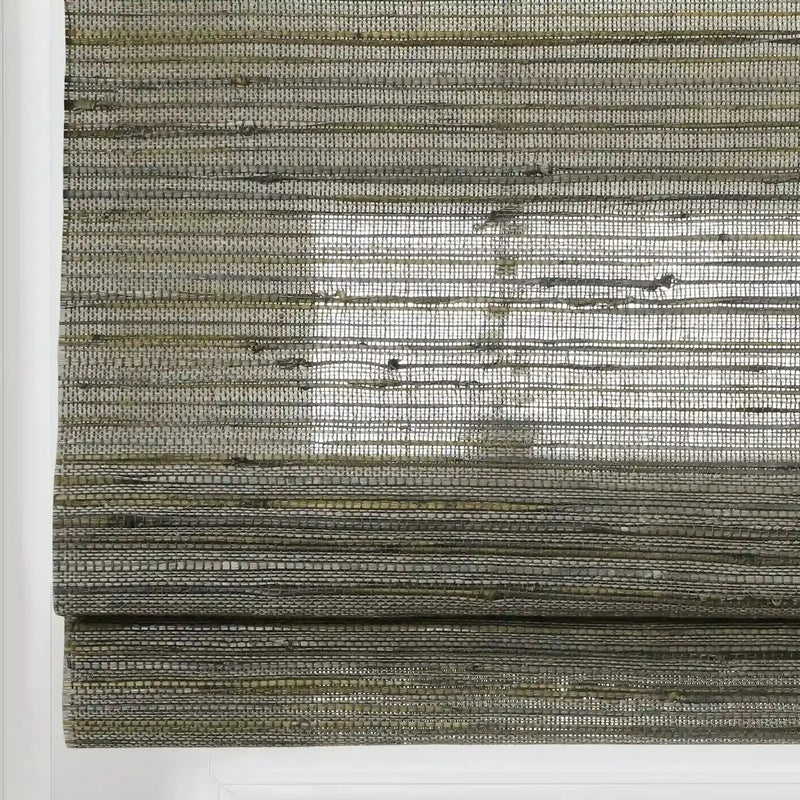 Rae Natural Ramie Jute Woven Wood Blinds - Series D