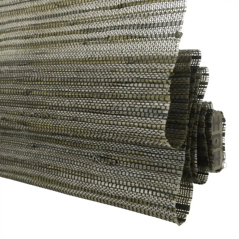 Rae Natural Ramie Jute Woven Wood Blinds - Series D