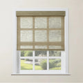 Rae Natural Jute Woven Wood Roller Blinds Cordless